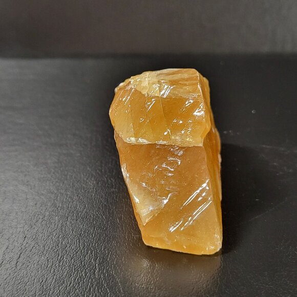 Honey Calcite Mineral Crystal Raw - Picture 4 of 5